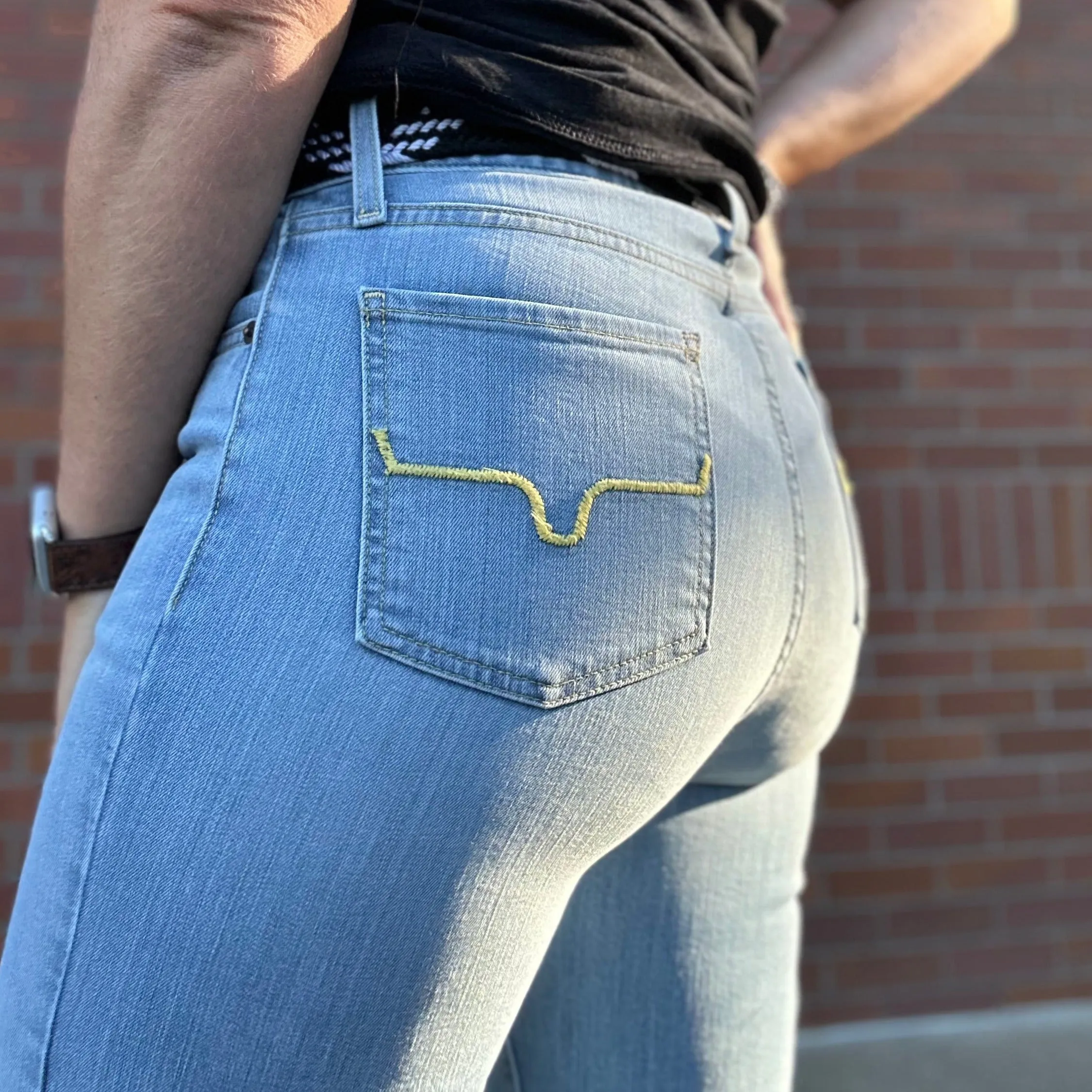 Kimes Ranch Women's Sarah Jean in Light Wash Active Days