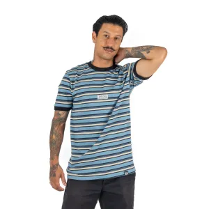 AMSCKS Striped Blue - T-Shirt Casual Comfort