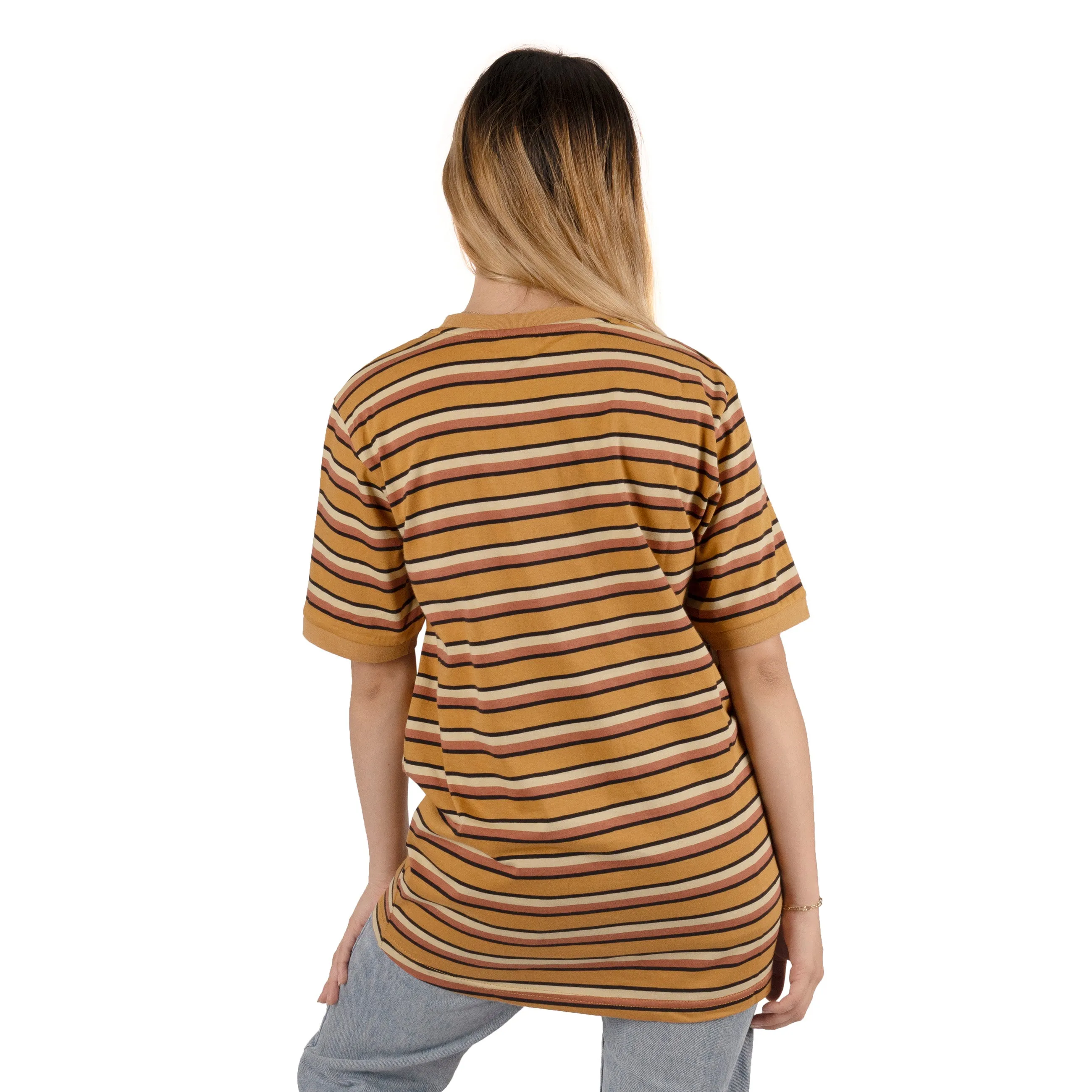 Comfortable Fit Wear AMSCKS Striped Pale - T-Shirt