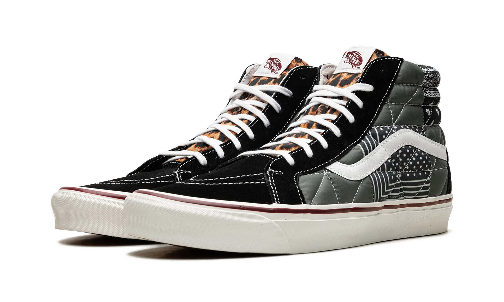 Quick Dry Textile Minimalist Aesthetic Design Sk8-Hi 38 DX PW "Anaheim Factory - Quilted Mix"