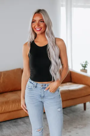 Chilly Wear Angelina Basic Tank - Black