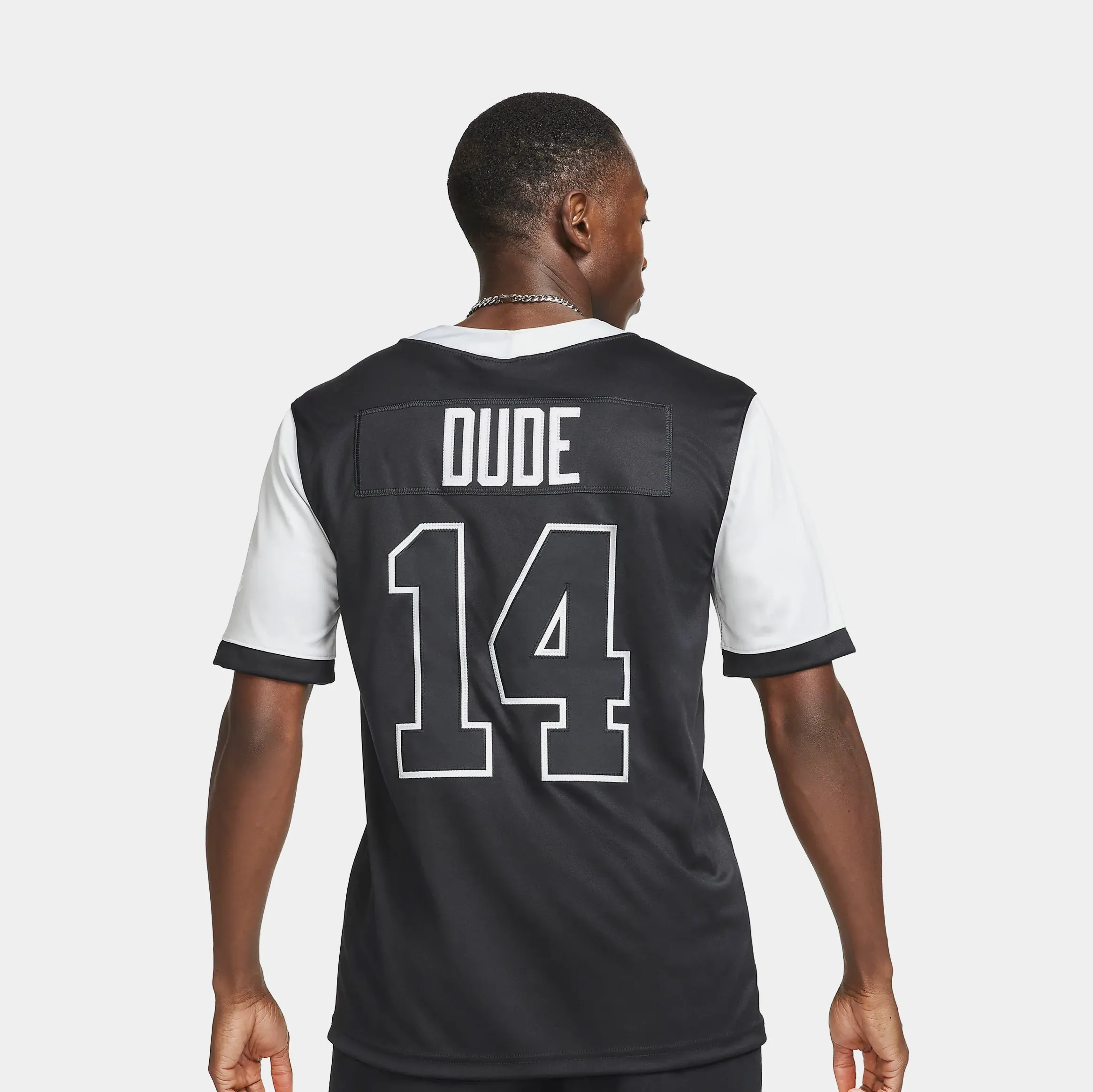 Quick Release Zipper Tech Game Doernbecher Freestyle Chris Mens Jersey (Black/White)