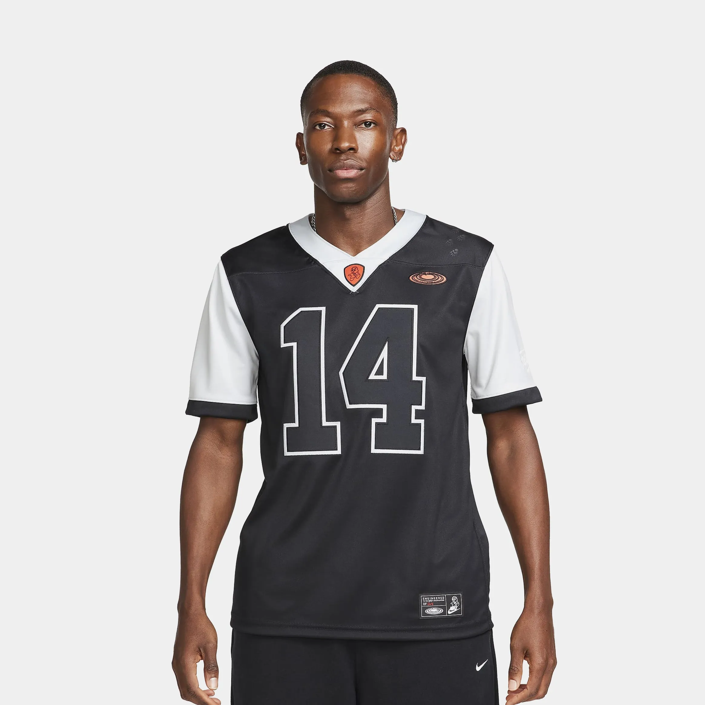 Clean Finish Game Doernbecher Freestyle Chris Mens Jersey (Black/White)