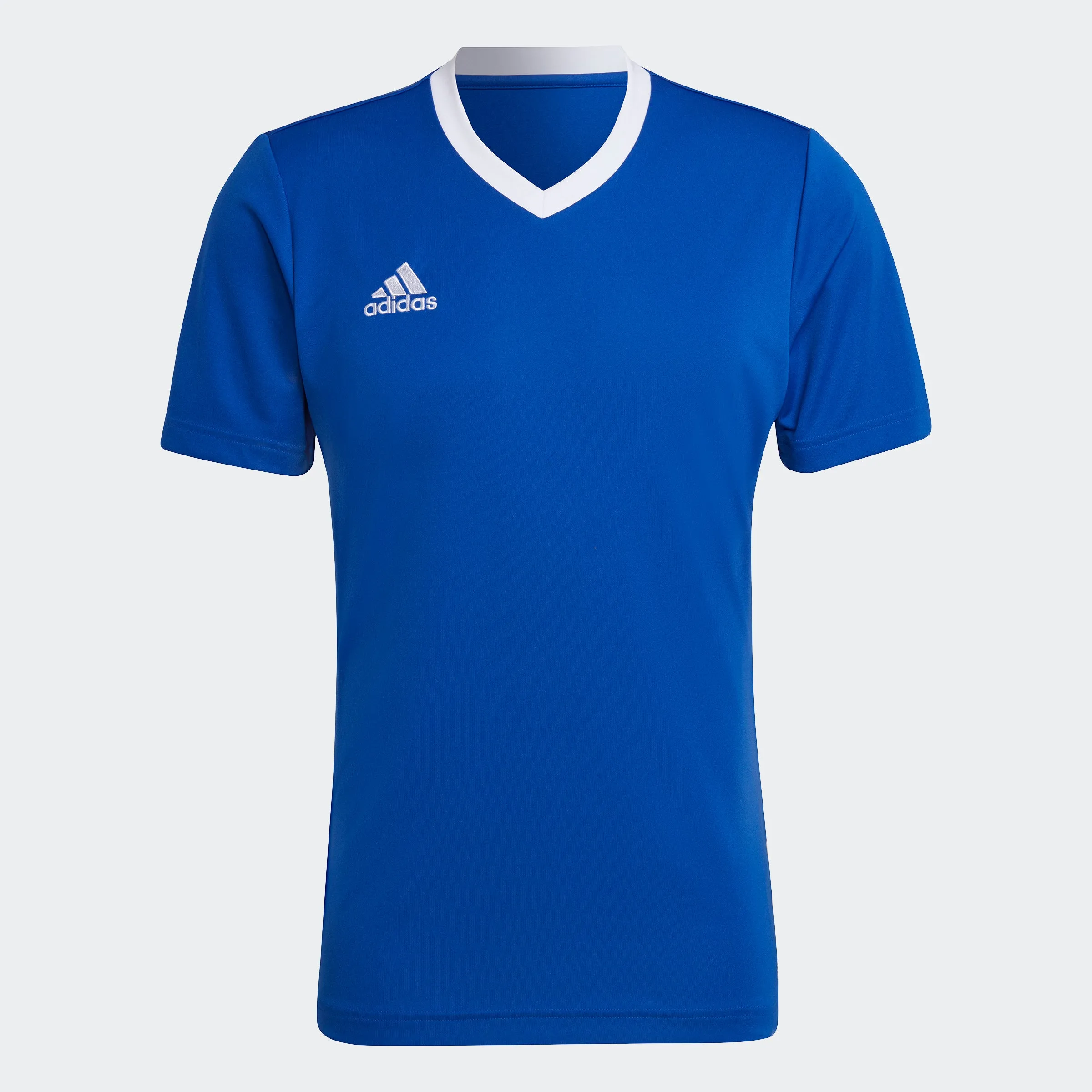 adidas Entrada 22 Jersey | Blue | Men's Tight Fit LayeredHemDetails