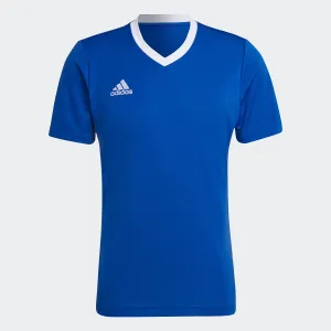 adidas Entrada 22 Jersey | Blue | Men's Tight Fit LayeredHemDetails