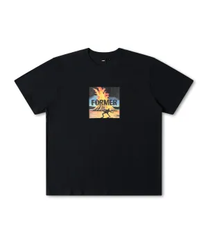 Friction Free Inner Lining Christmas EVERLAST T-SHIRT // BLACK