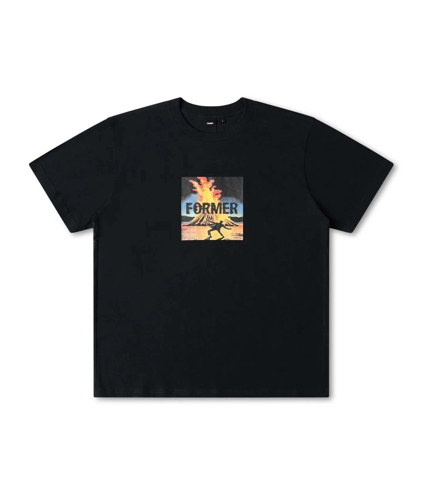 Friction Free Inner Lining Christmas EVERLAST T-SHIRT // BLACK