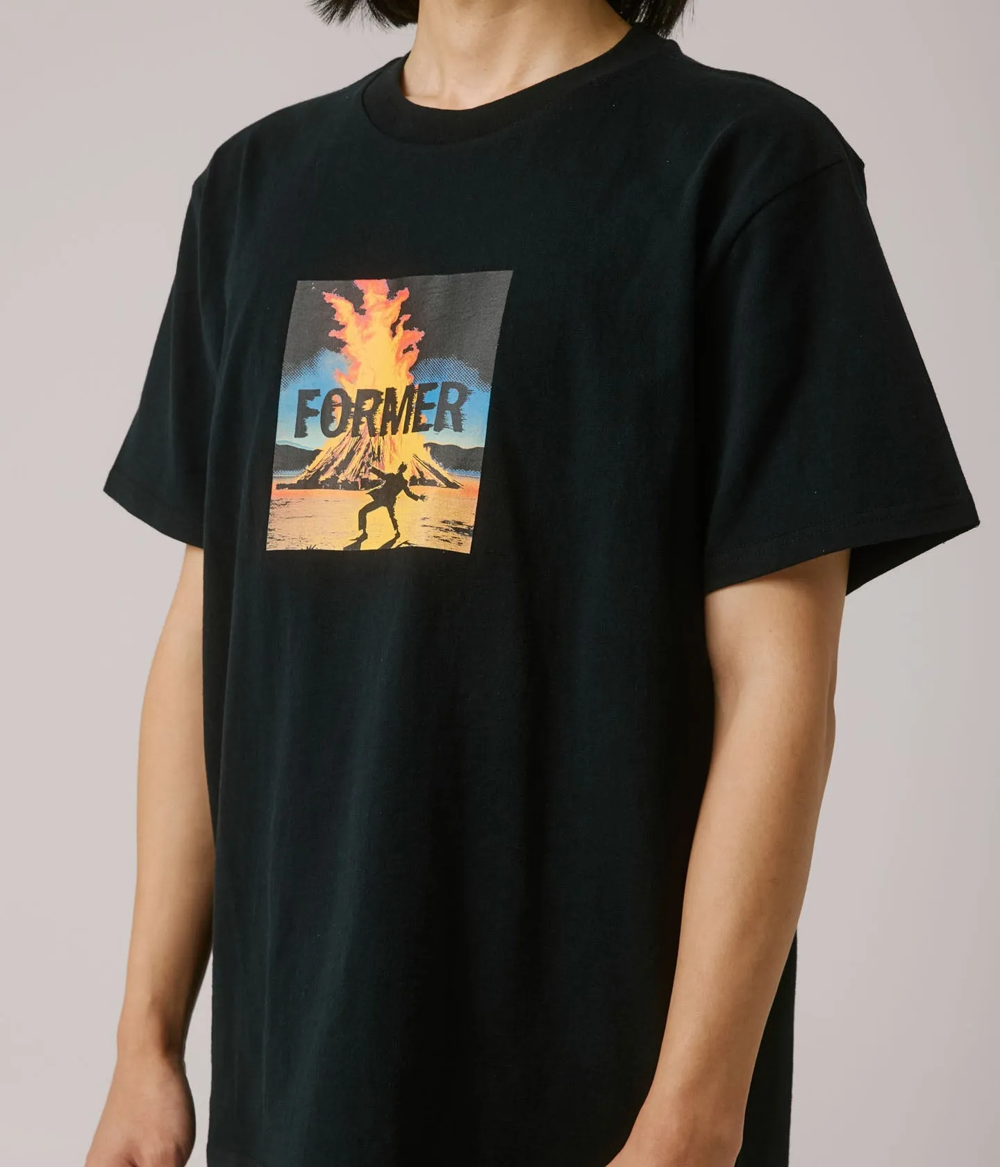 Eco friendly materials Comfortable Style EVERLAST T-SHIRT // BLACK