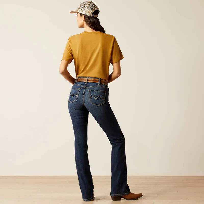 Ariat R.E.A.L. Women's Perfect Rise Desiree Boot Cut Jean Easy Option