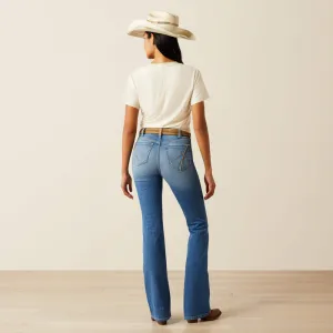 Yearlong Fit Ariat Women's High Rise Cassandra Boot Cut Jean in Anaheim