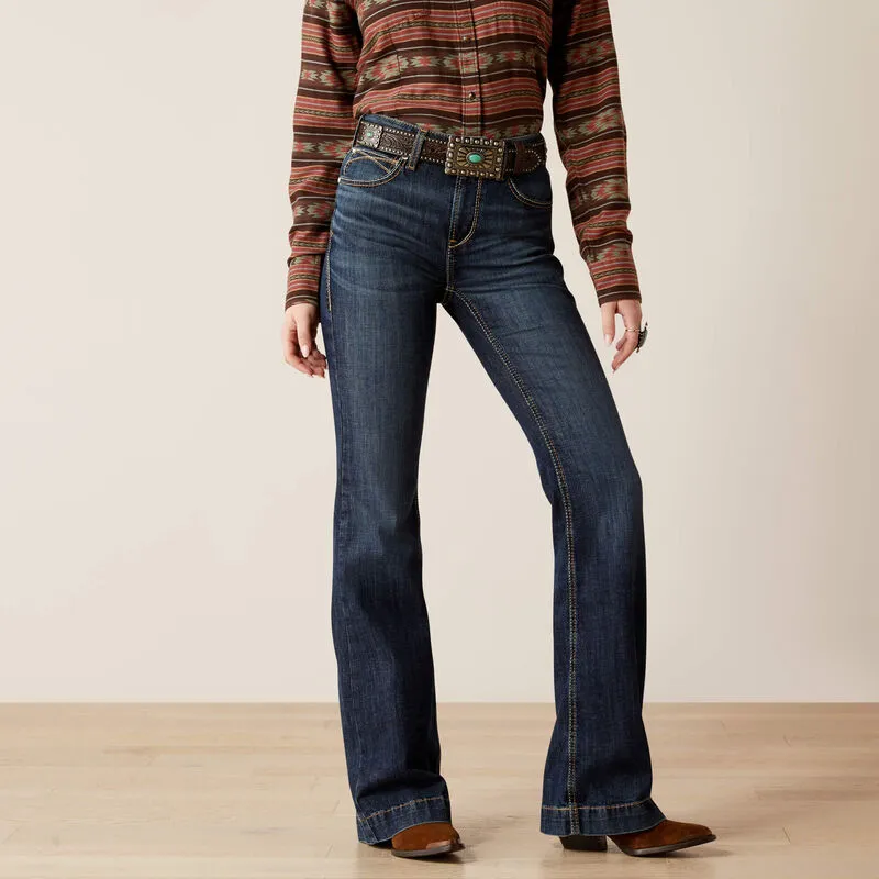 Ariat Women??s High Rise Kimber Slim Trouser Jean in Florida Daily Favorite