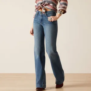Ariat Women??s Perfect Rise Bethany Trouser Jean (Available in Regular & Plus Sizes) Sustainable Road Trip