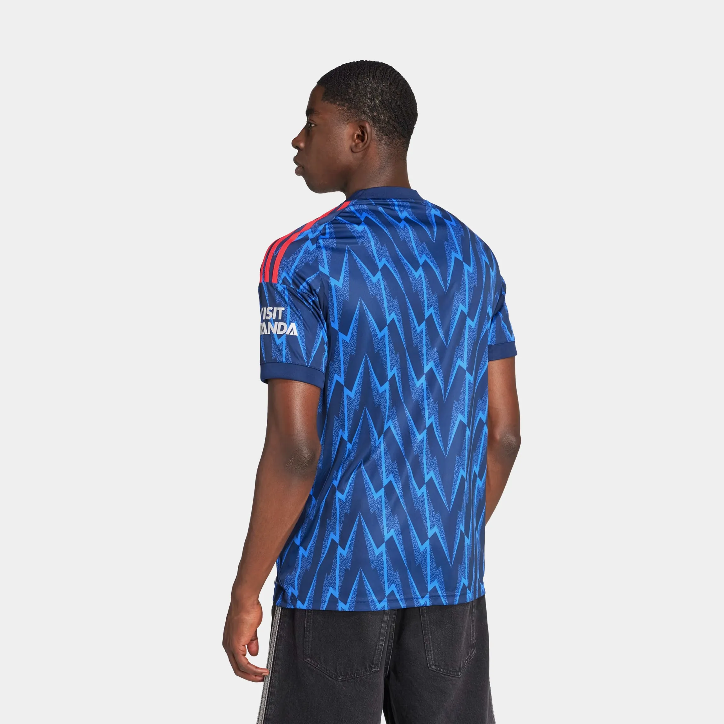 Double Layered Hem Arsenal 25/26 Away Mens Jersey (Night Indigo/Grey Two)