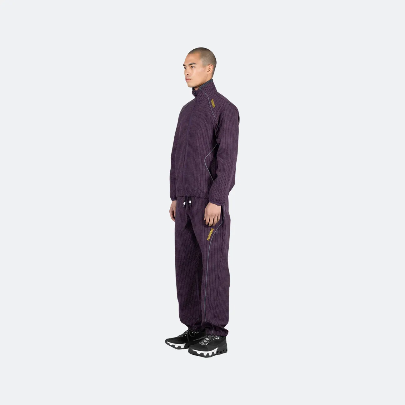 Wrinkle resistant fabric Comfortable Fit Wear Pleasures "Neutron" Track Pants