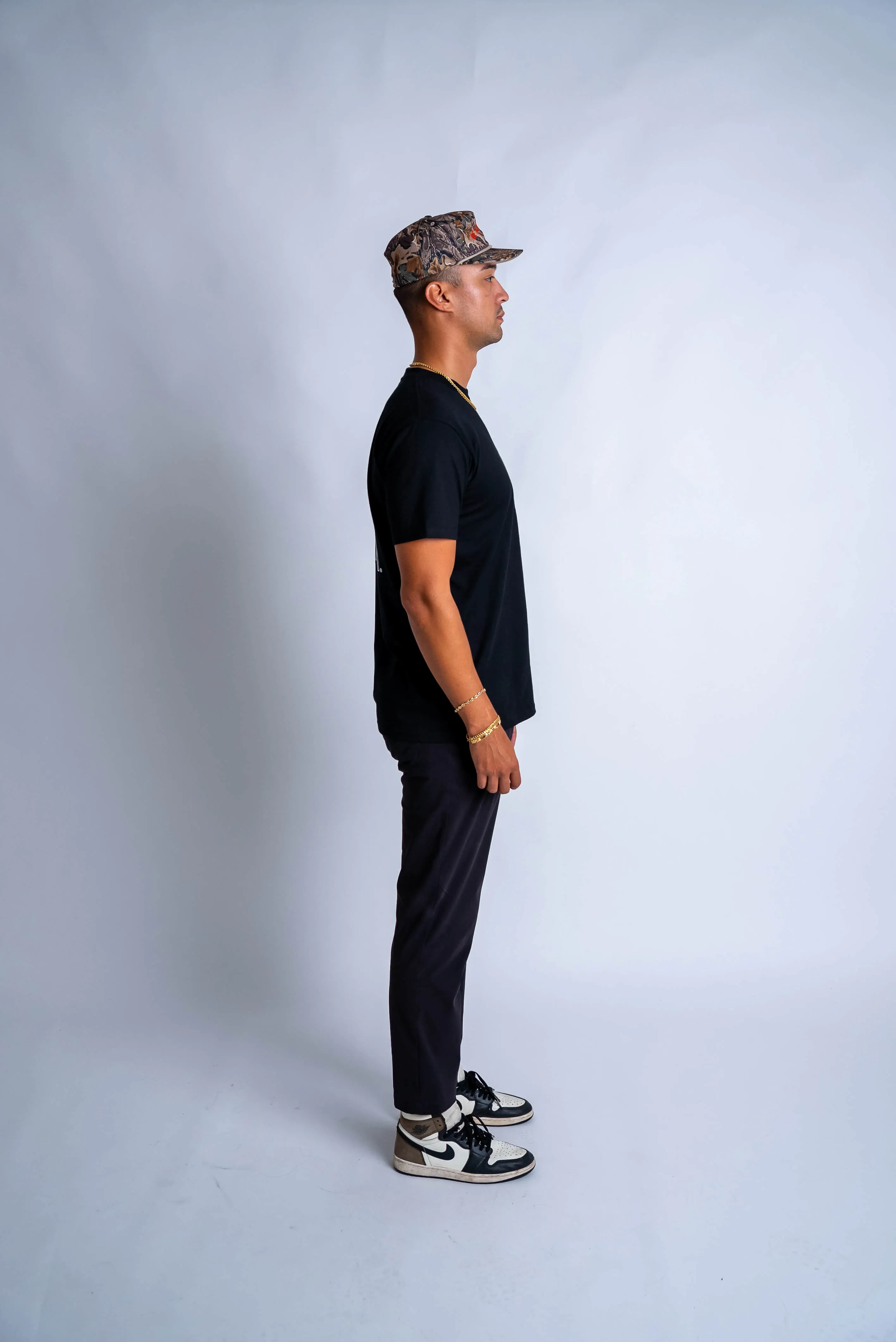 Signature Camo T-Shirt - Black Thermal Regulating Layer