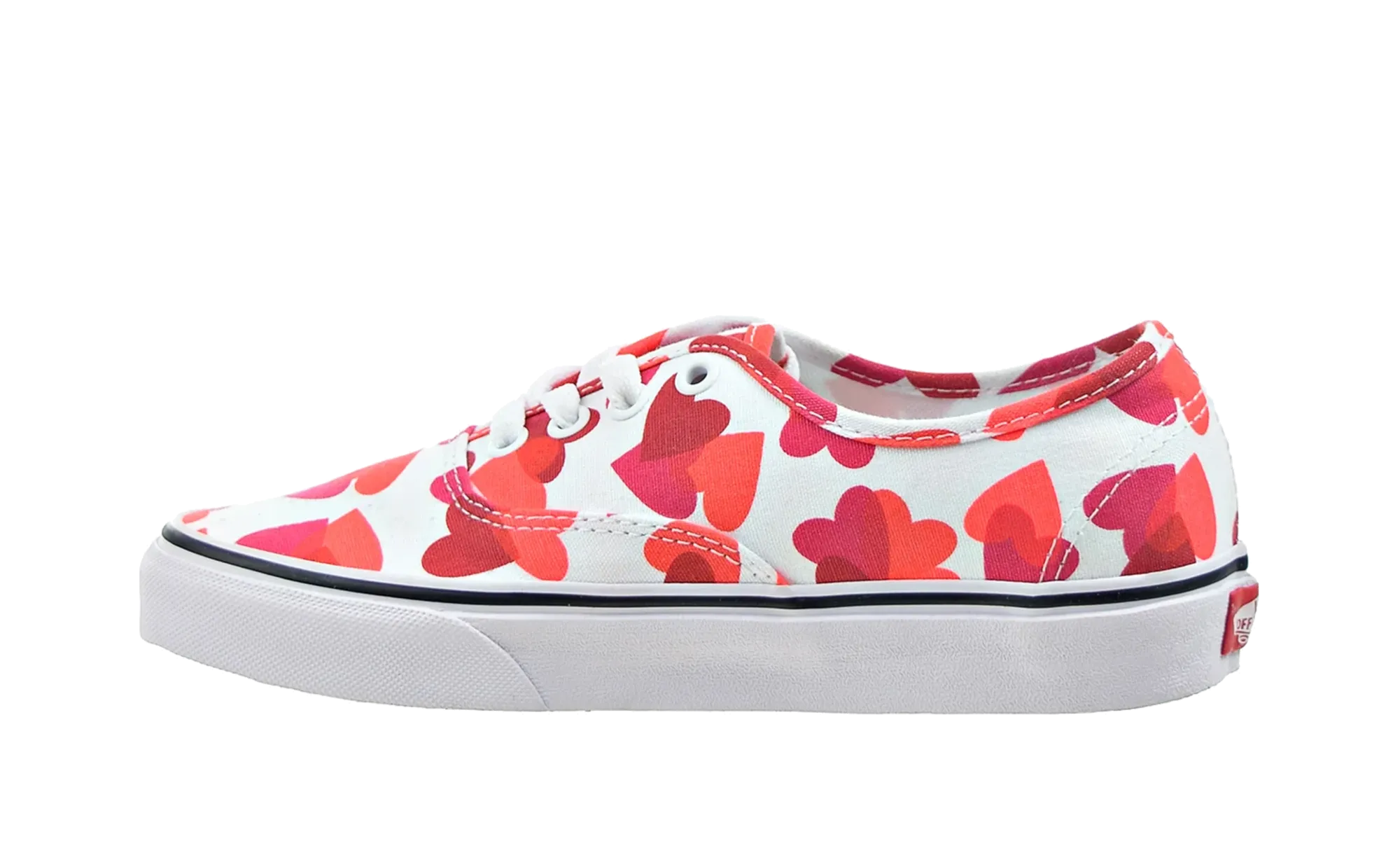 Breathable Authentic "Valentine Hearts" "True White-Red"