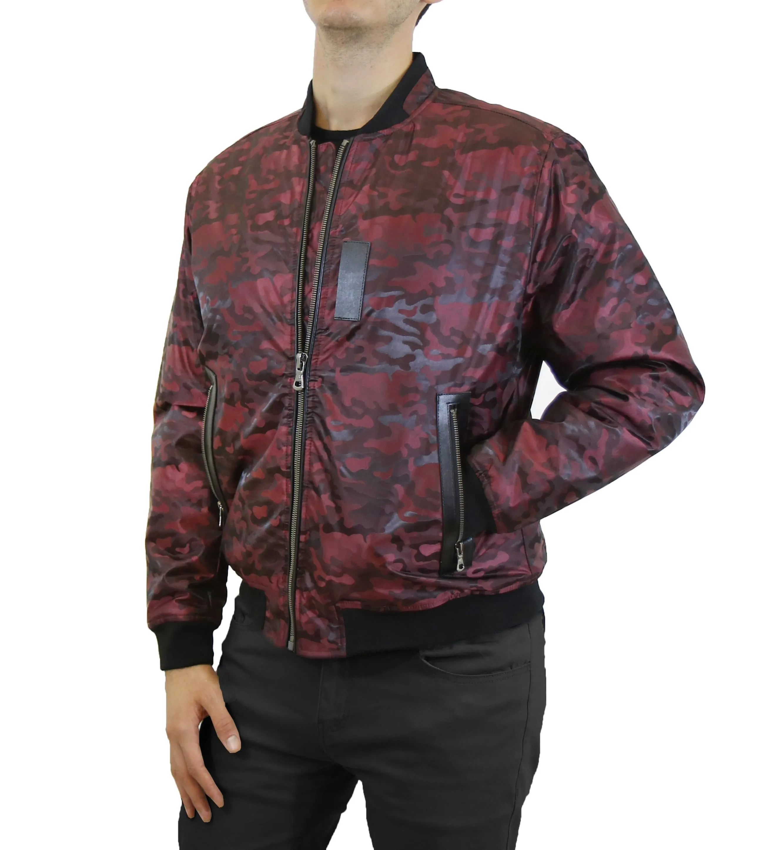 Aviator Camo Flight Bomber Jacket 1658 Draft Block WindResistant Coating