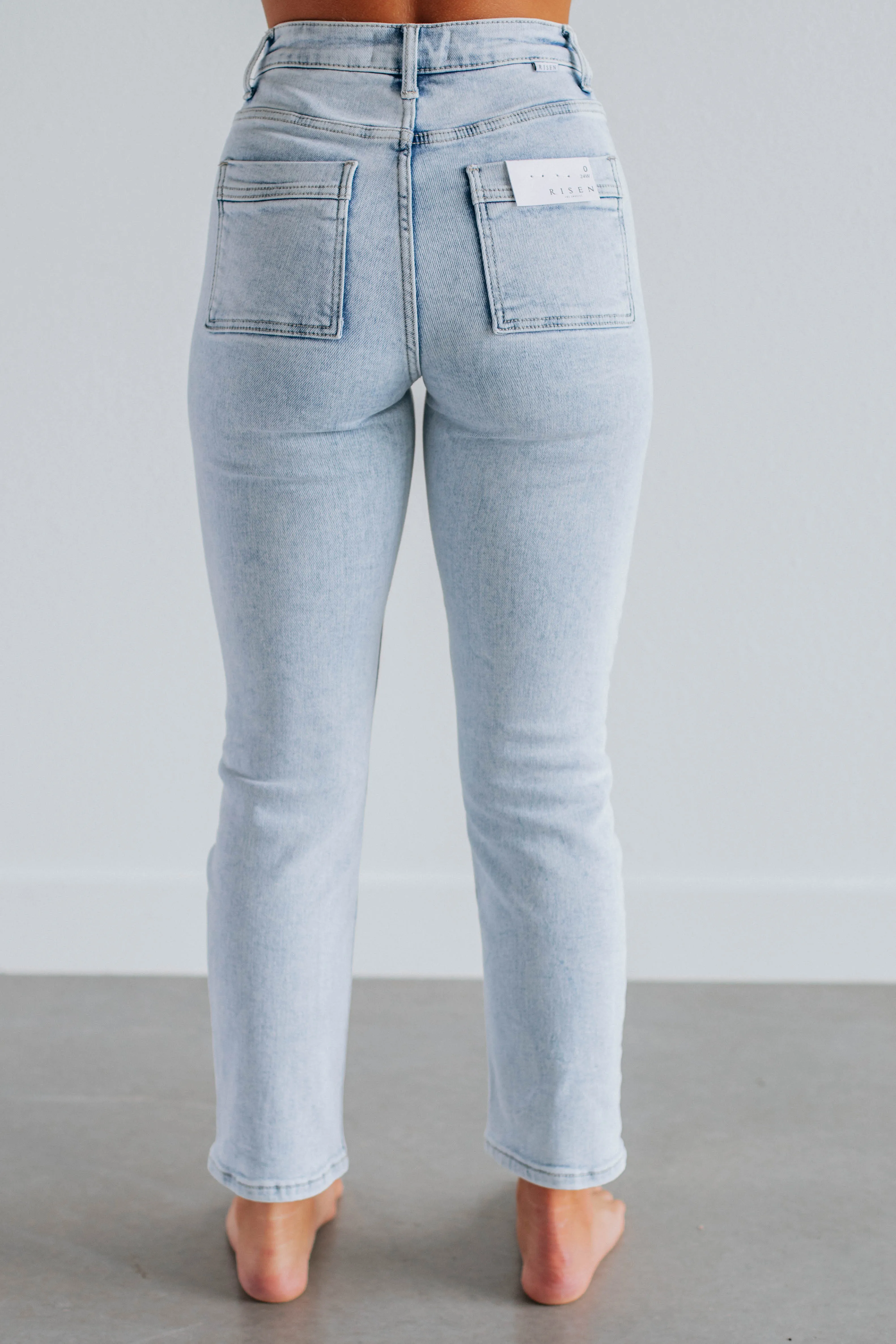 Axel Risen Jeans - Light Wash Student Outfit Streetwear Fan Great Base