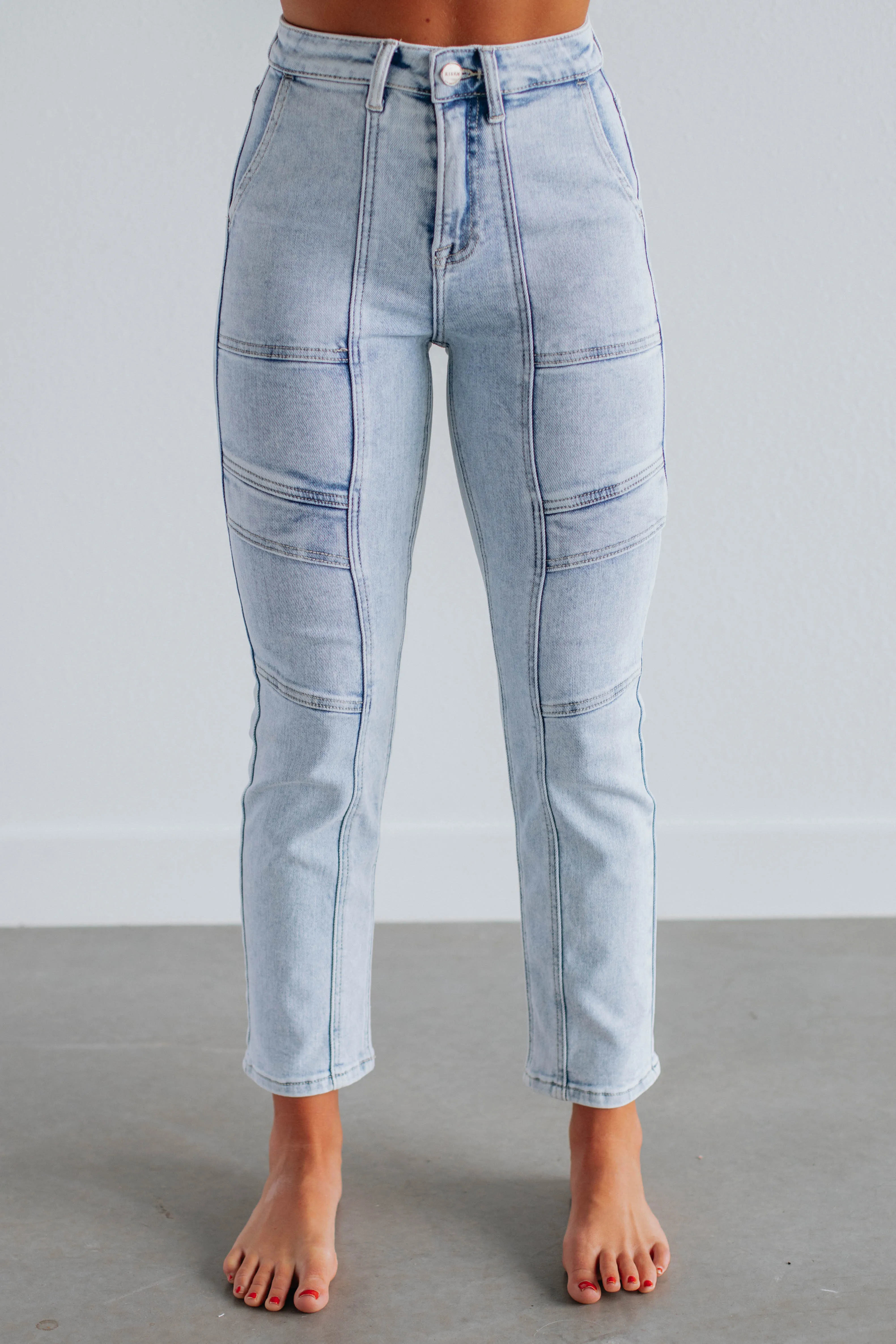 Office Friendly Axel Risen Jeans - Light Wash