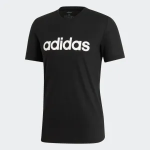 Fresh Vibes Relaxing Day adidas DESIGNED 2 MOVE Linear Logo Tee | Black | Men's