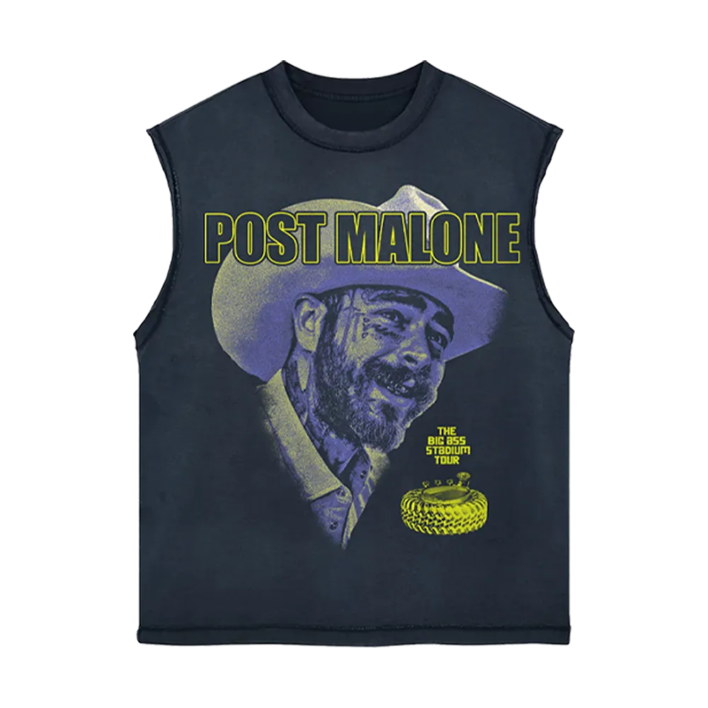 Big Ass Stadium Tour Cut Out Tank Quick Dry Fit