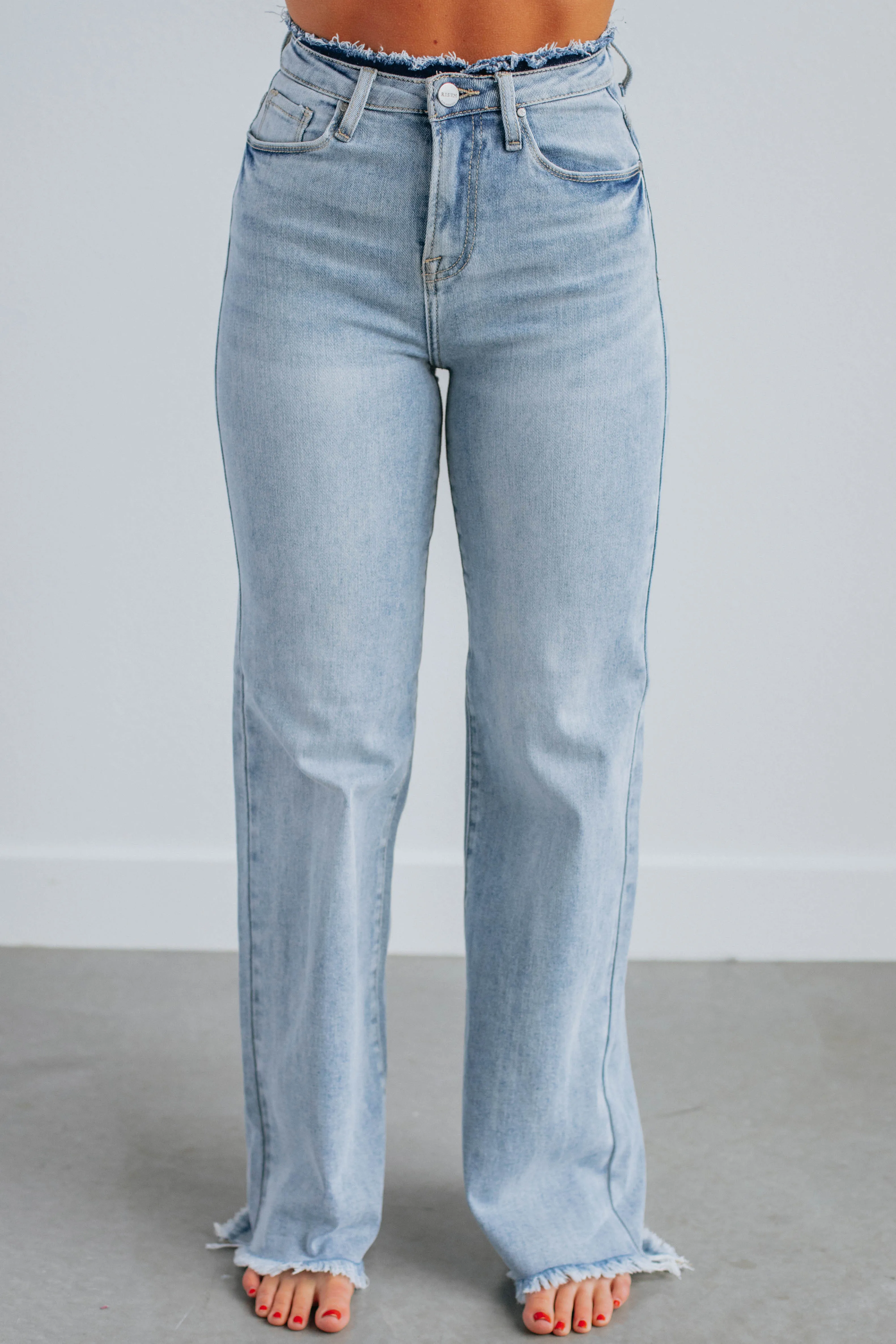 Style Simplicity Blaire Risen Jeans - Light Wash
