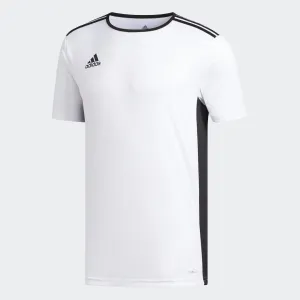 adidas ENTRADA 18 Soccer Jersey | White | Men's Training Gear