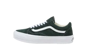 Joy Step Non Slip Tread Pattern Premium Old Skool "Scarab Green"