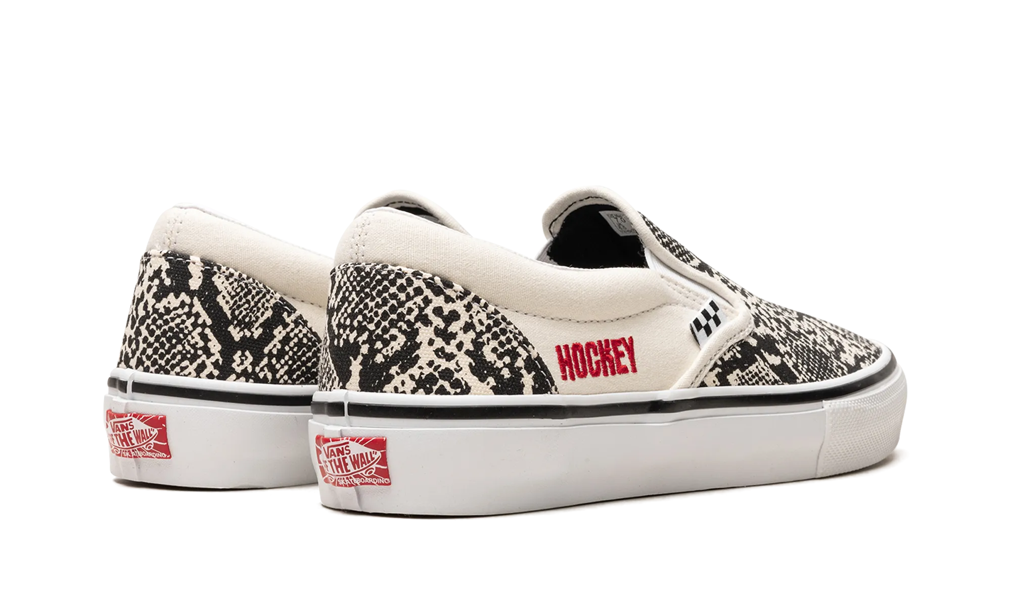 Hockey Skate Slip On "Snakeskin" Scandi Clean