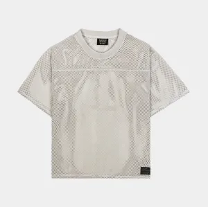 Boxy Mesh Mens Jersey (Grey) All weather Base Movement