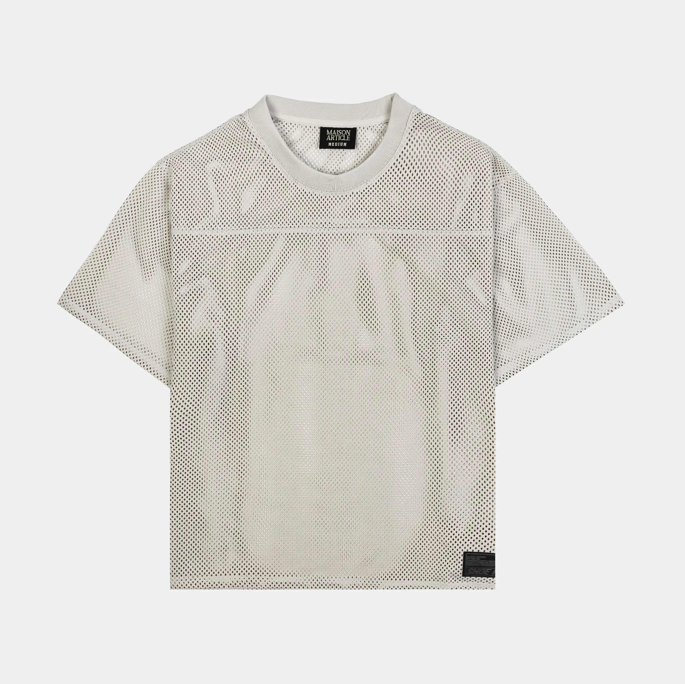 Boxy Mesh Mens Jersey (Grey) All weather Base Movement