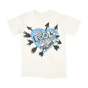 No Shrink Fabric Bright Color F-1 Trillion Heart With Arrows Tee