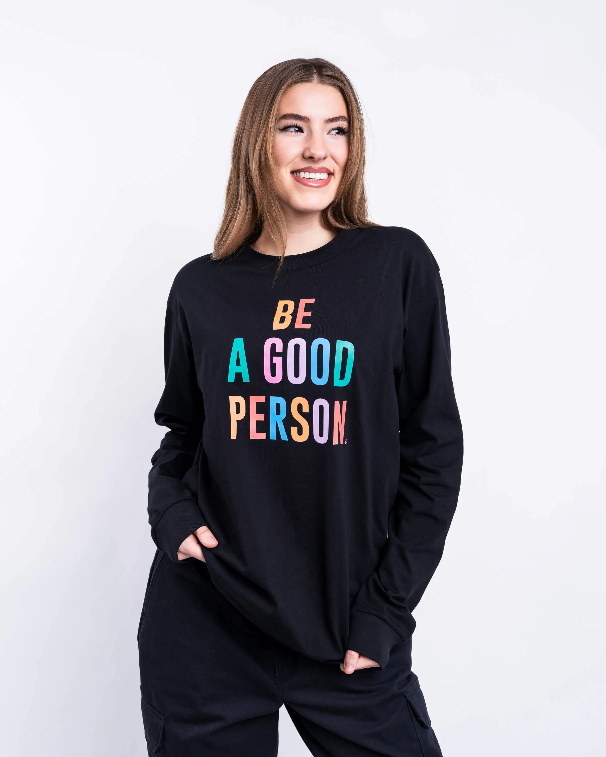 Signature Long Sleeve - Black Color Spectrum Evergreen Urban Look