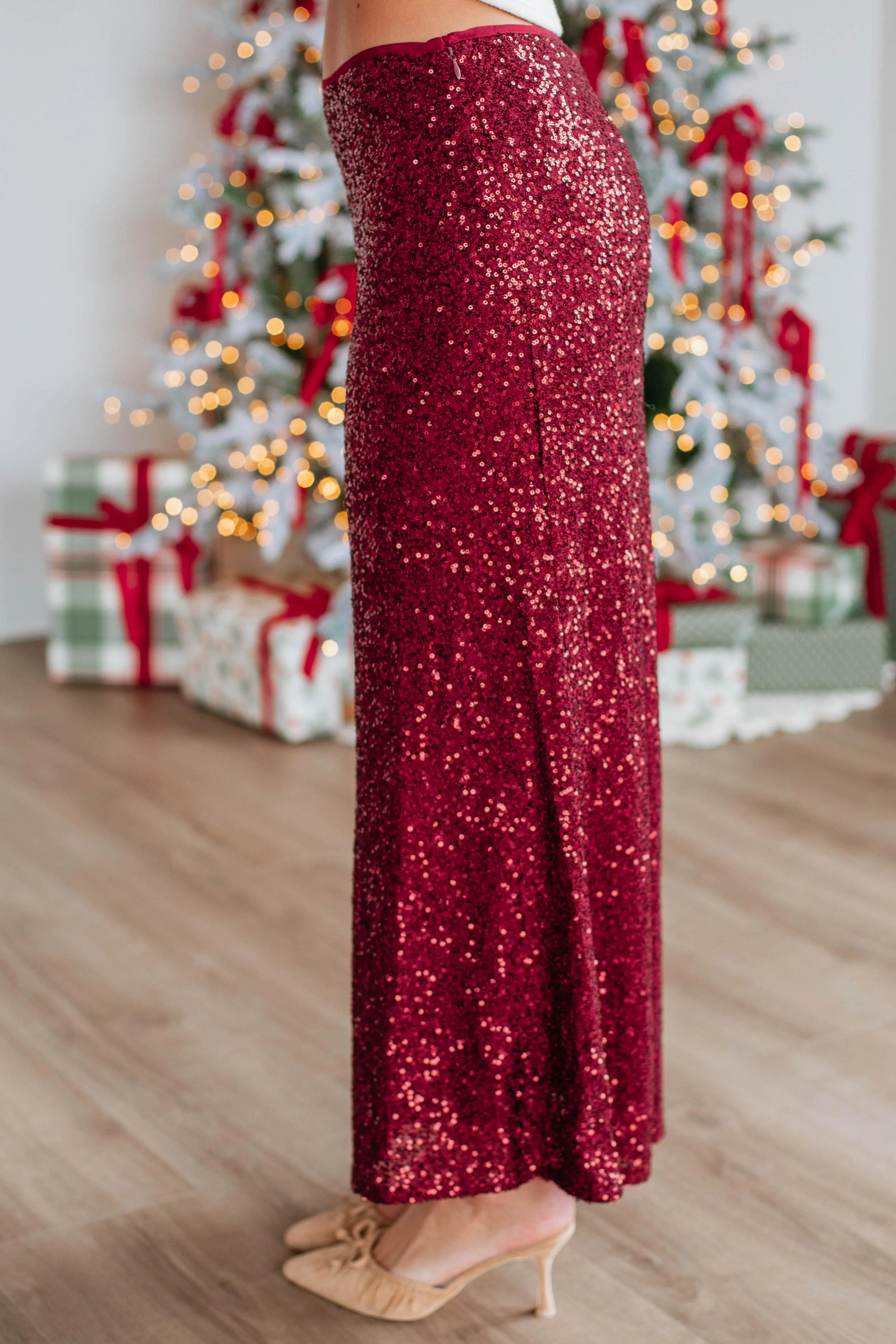 Casual Moments Easy Outfit Azley Sequin Skirt