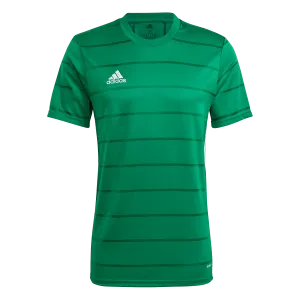adidas CAMPEON 21 Soccer Jersey | Team Green | Men's Interlock Knit Structure