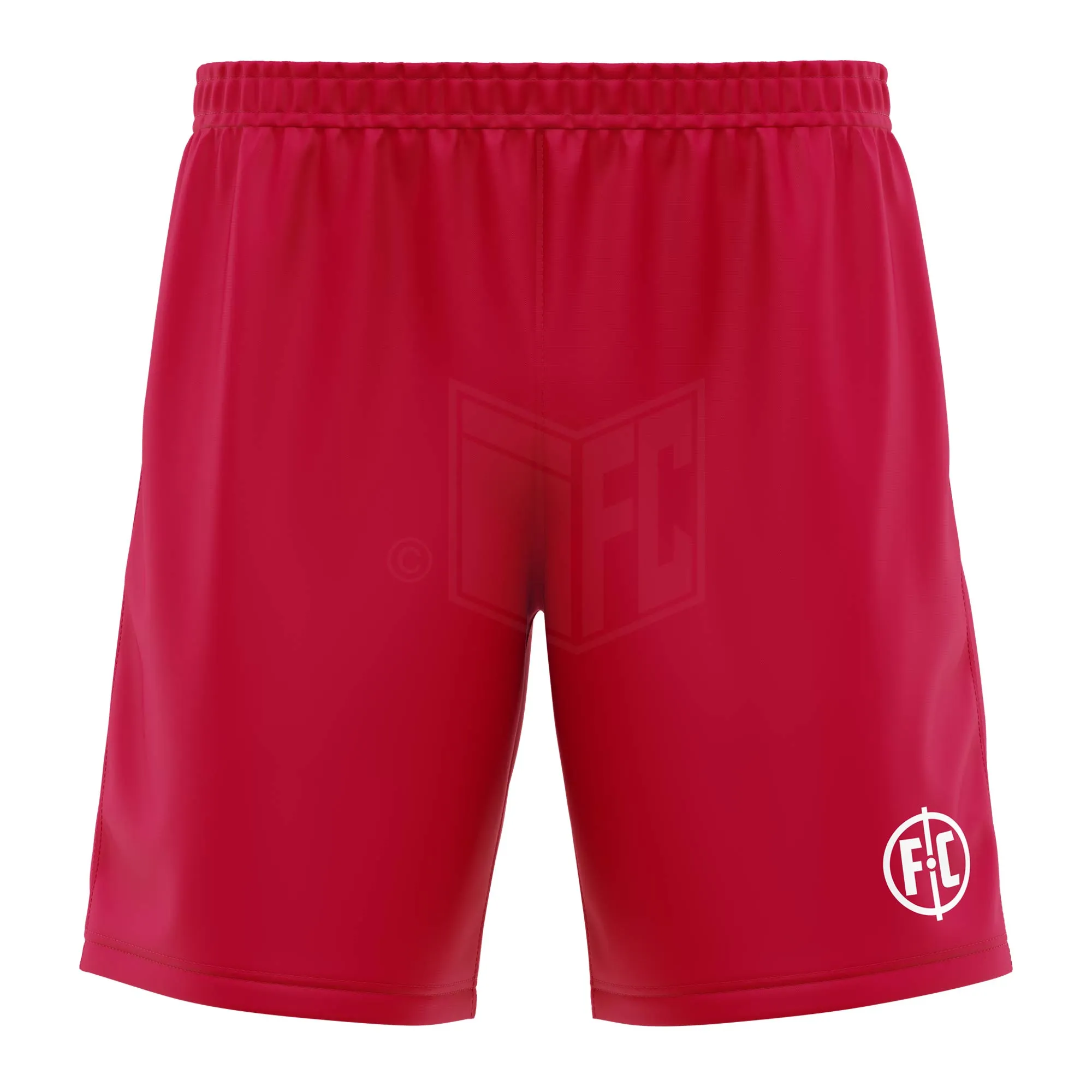 FC Match Football Short - Red Ultra Soft Waistband