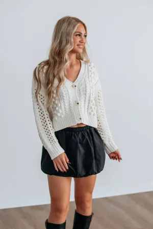 Bria Bubble Skirt Light Edge Hand Painted