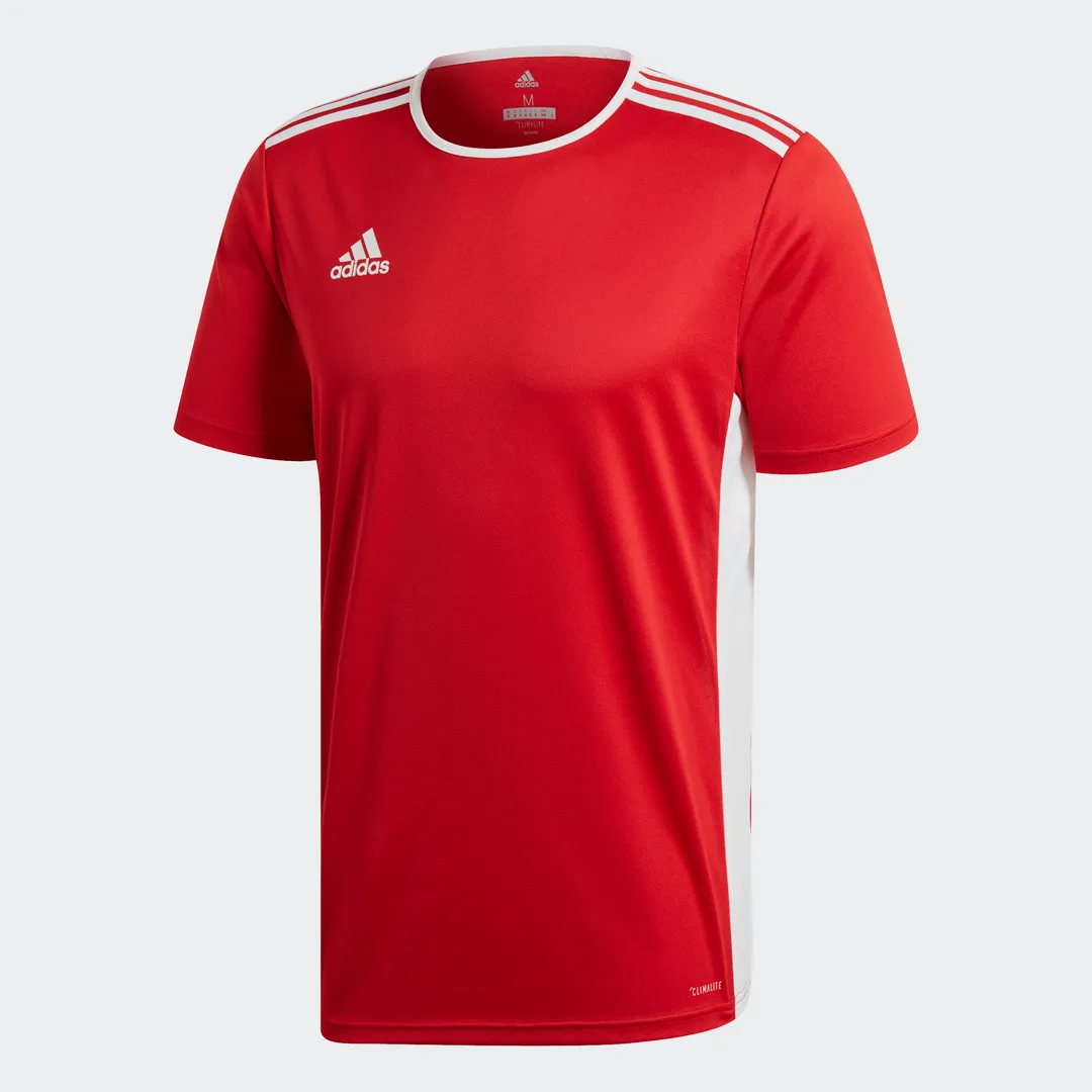 Quick Cooling System adidas ENTRADA 18 Soccer Jersey | Power Red | Men's