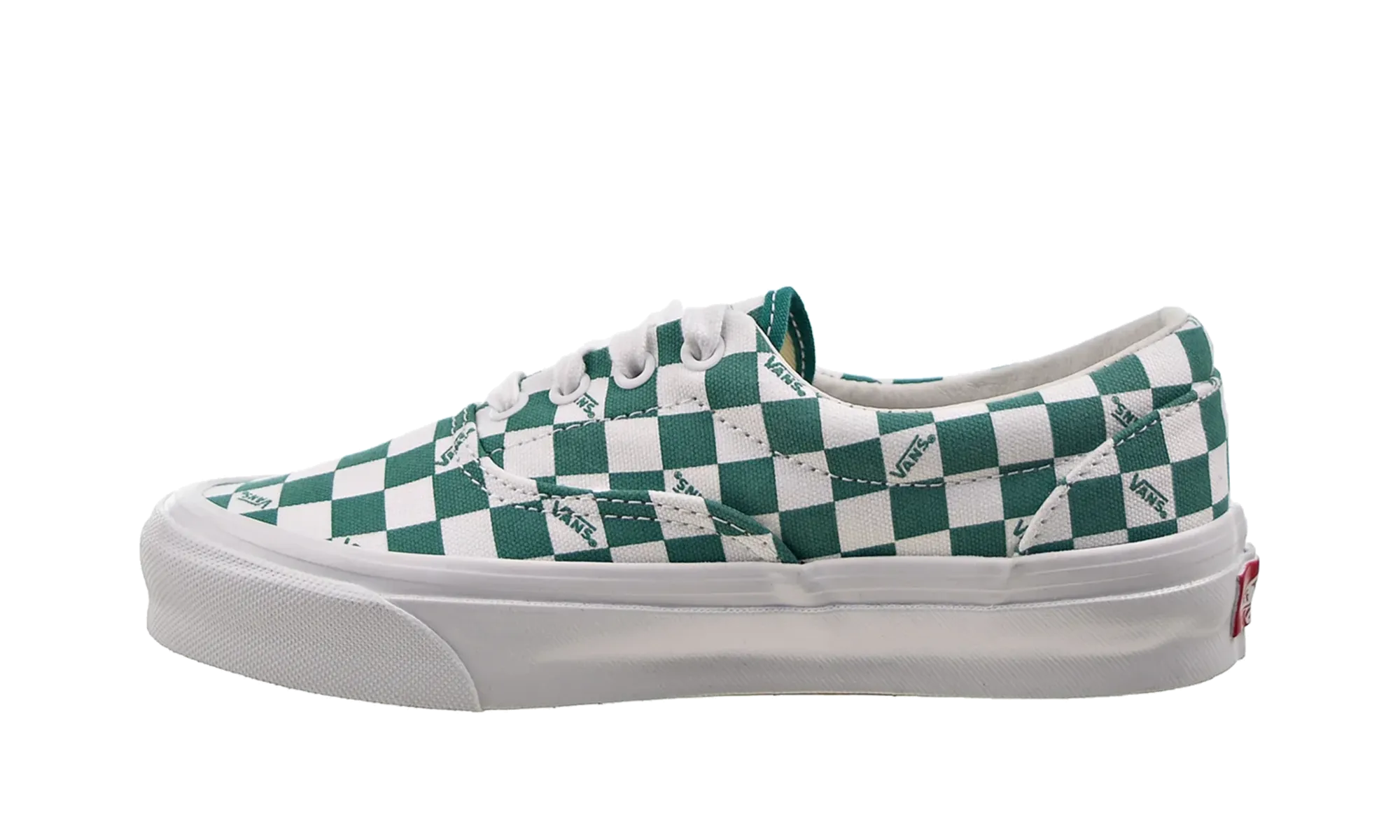 Vault OG Era LX Checkboard Logo "Cadmium Green-White" French Soft