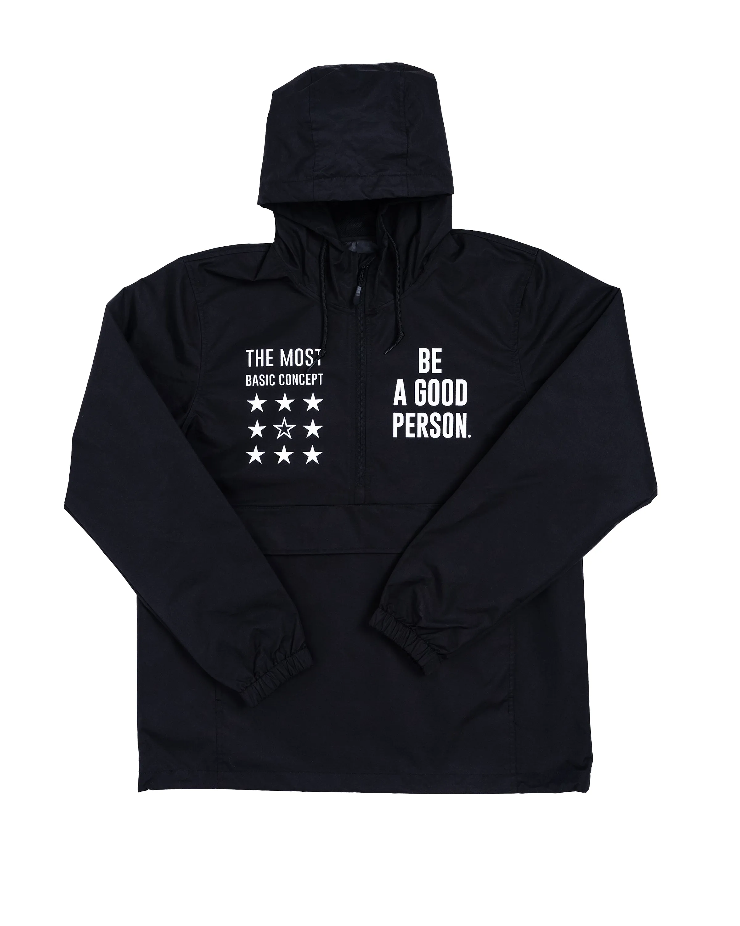 Signature Anorak - Black Street Apparel