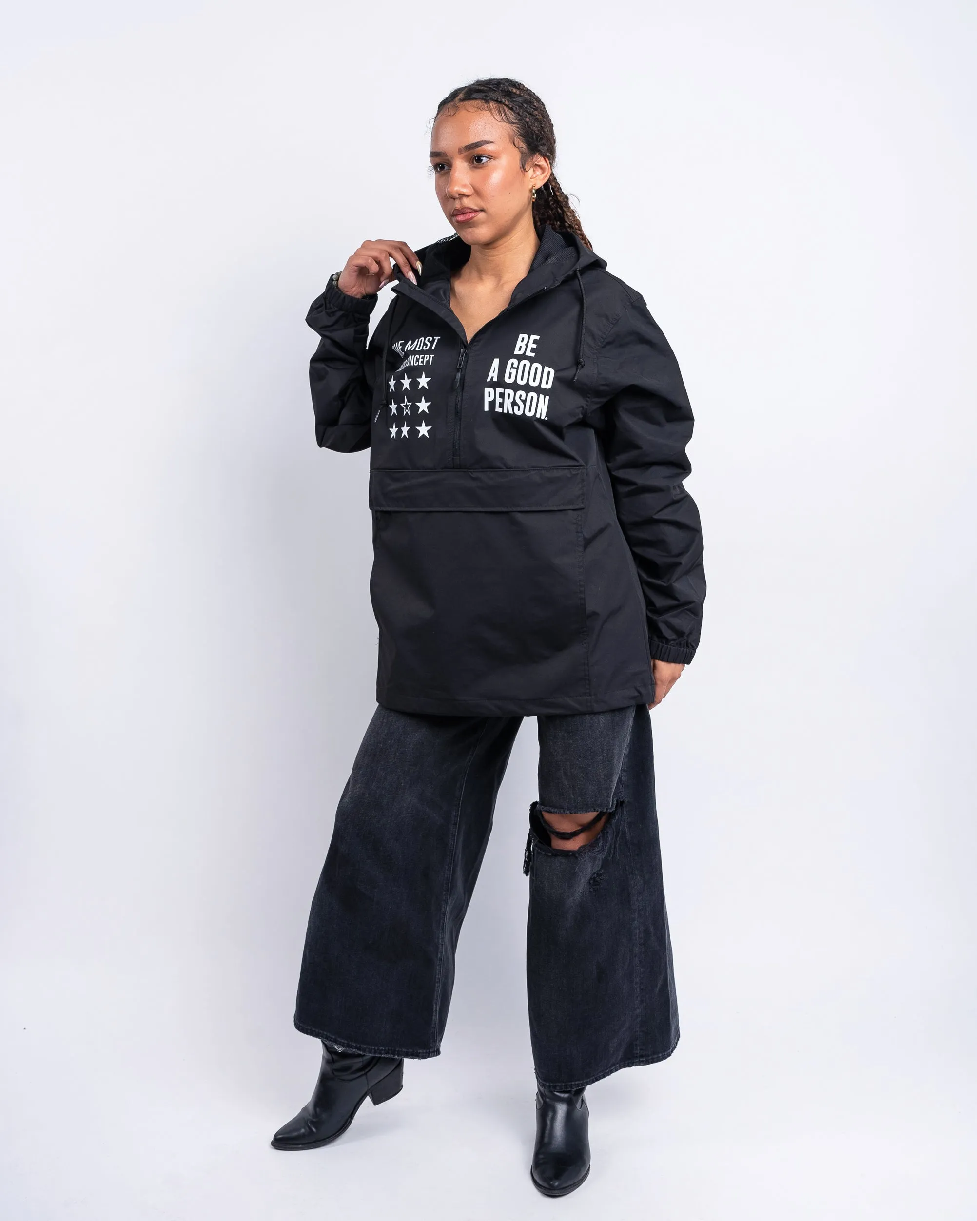 Signature Anorak - Black product solo confidence