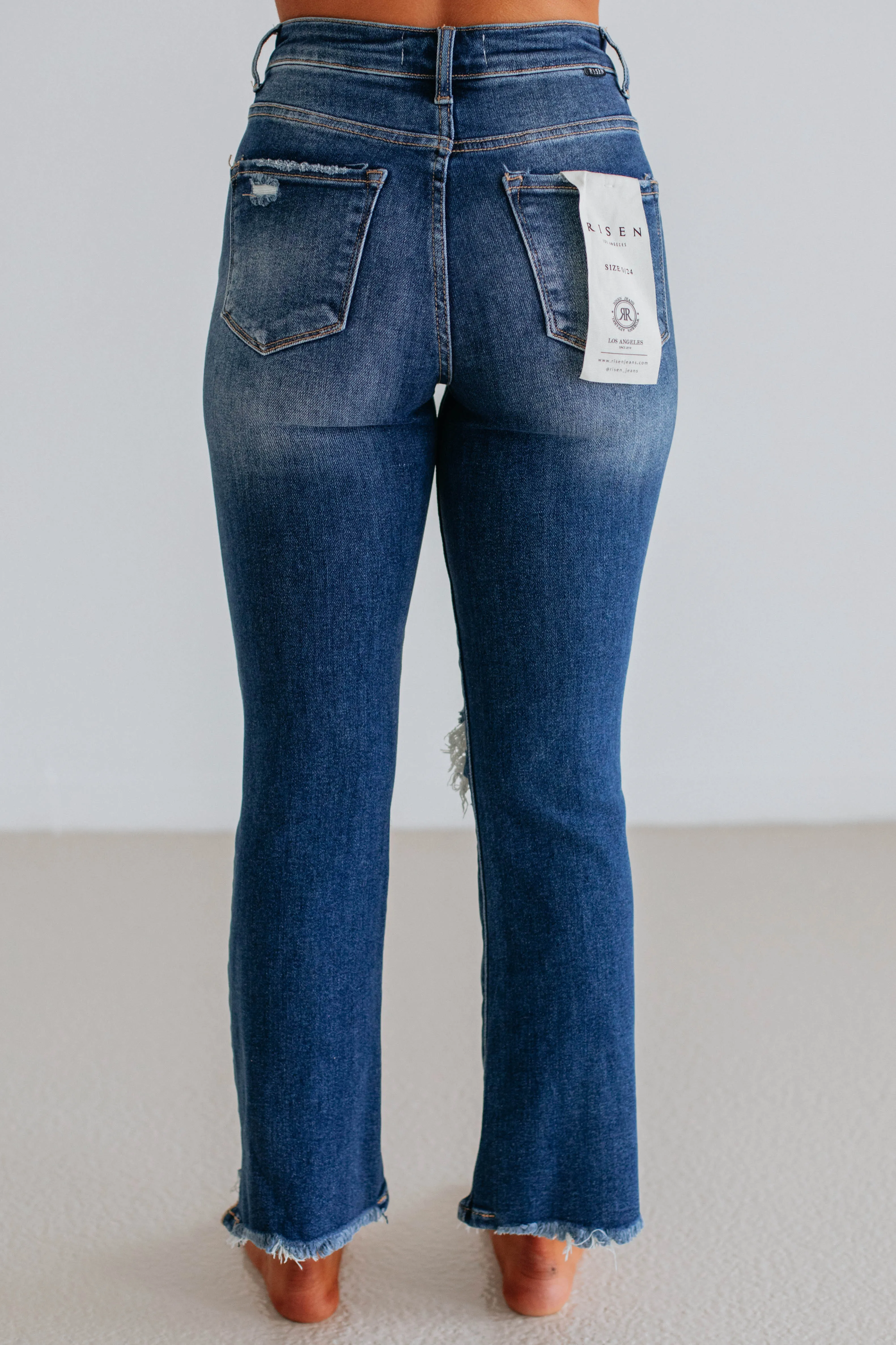 Cammi Risen Jeans - Dark Wash UltraSoft Lining Simple Comfort