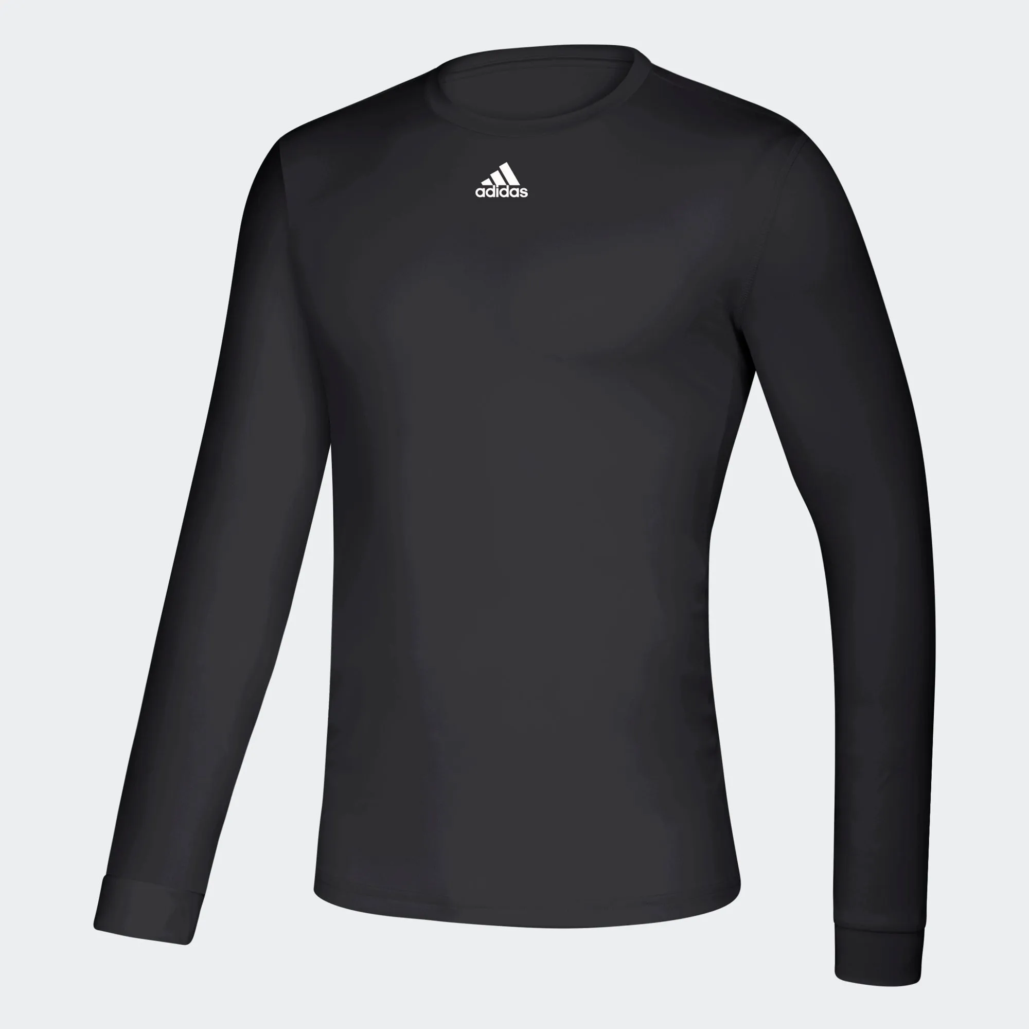 adidas CREATOR Long Sleeve Tee | Black | Men's Versatile Design Moisture Management
