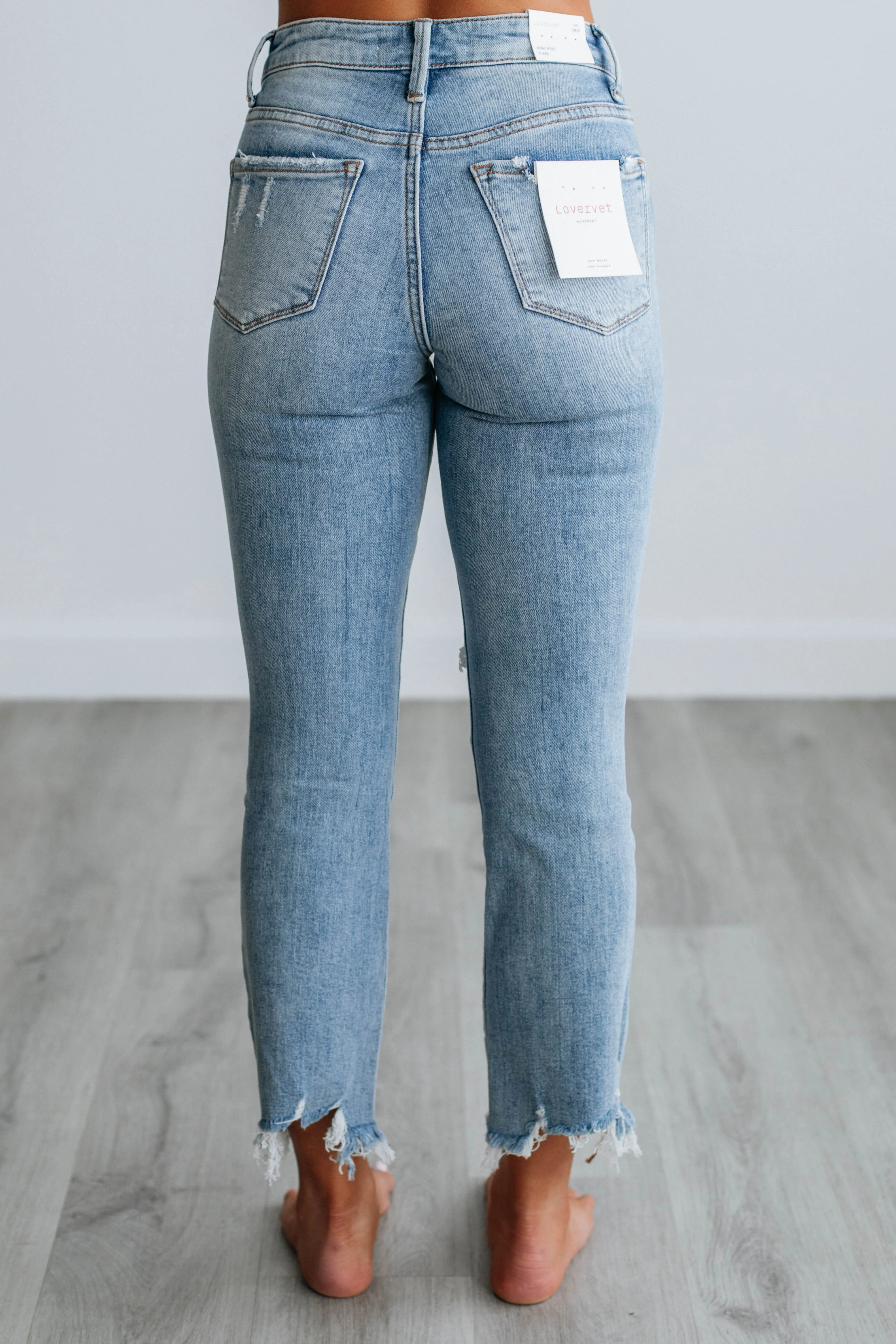 Chrissy Vervet Jeans Smooth Breathable Body Fit Ready