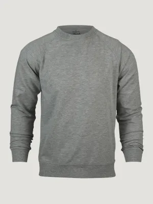 Heather Grey Cali Pullover elastic waistband