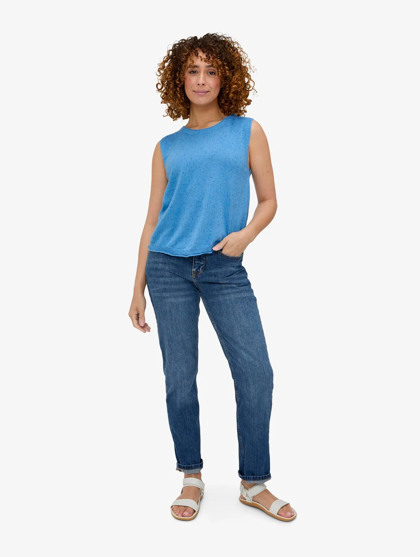 Layered Comfort Women's Madoc Knitted Tank Top