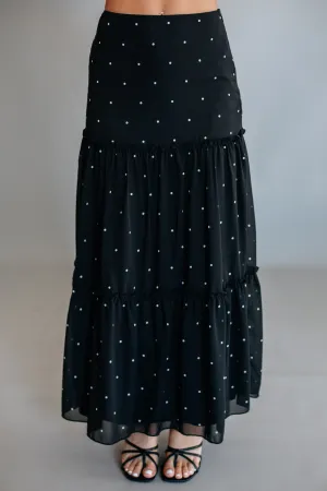 Spot On Maxi Skirt Functional Fashion