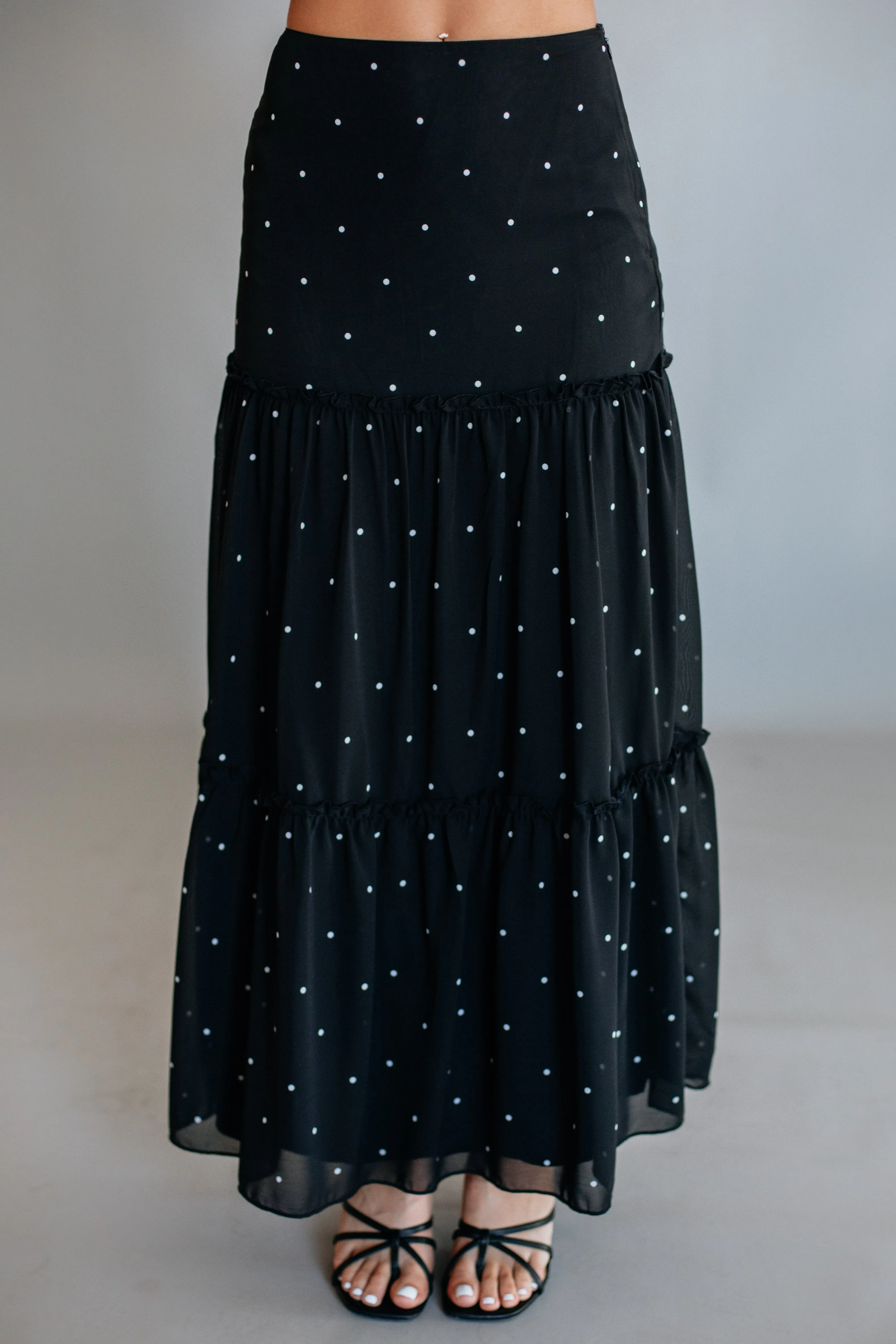 Spot On Maxi Skirt Functional Fashion