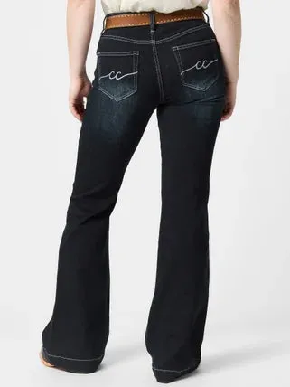 Everyday Pick Classic Gym Ready CC Western Women's Carissa Classic Dark Wash Jean