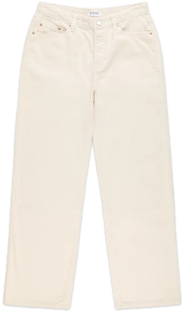 Layered Comfort Corduroy Classic Straight Pants